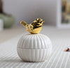Animal figurine decor jewelry box