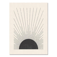 Abstract Bohemian Art Poster Decoration