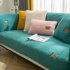 Modern Solid Color Winter Lamb Wool Sofa